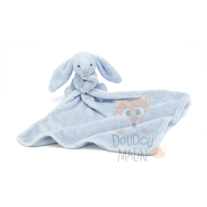  bashful bunny soother lapin bleu 